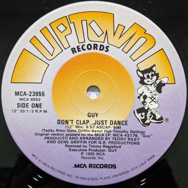 Guy - Don't Clap ... Just Dance (Extended Version) (12"", Single)