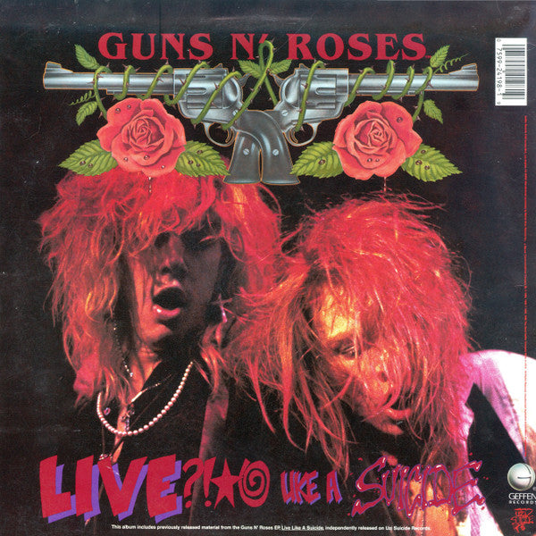 Guns N' Roses - G N' R Lies (LP, Album, Unc)