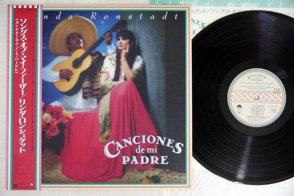 Linda Ronstadt - Canciones De Mi Padre (LP, Album, Promo)