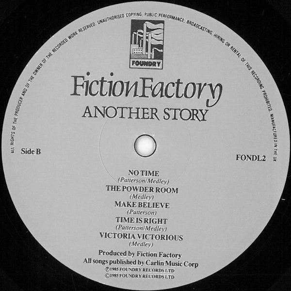 Fiction Factory - Another Story (LP, Album)