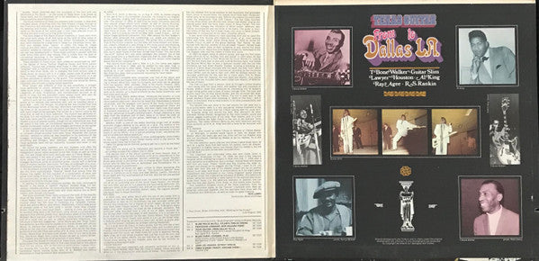 Various - Texas Guitar - From Dallas To L.A. (LP, Album, Comp, Mono)