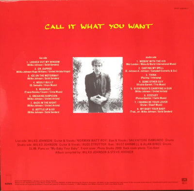 Wilko Johnson - Call It What You Want (LP, Album, Whi) – mion.records