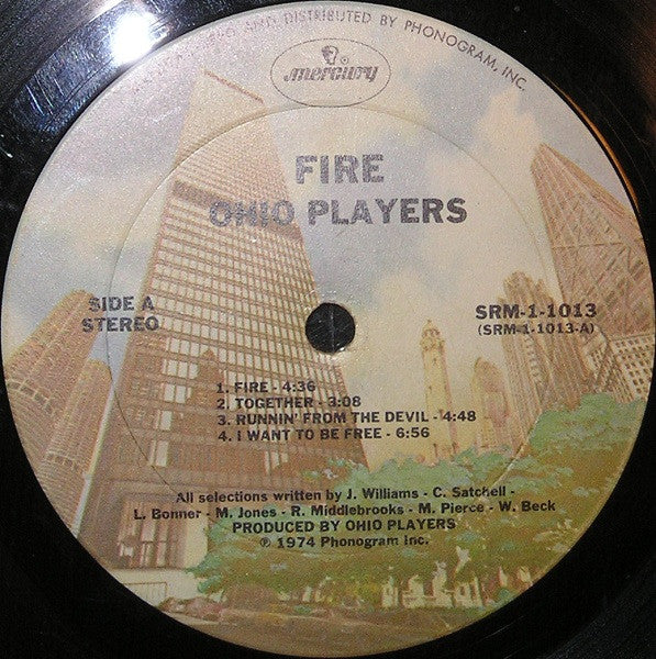Ohio Players - Fire (LP, Album, Ter)