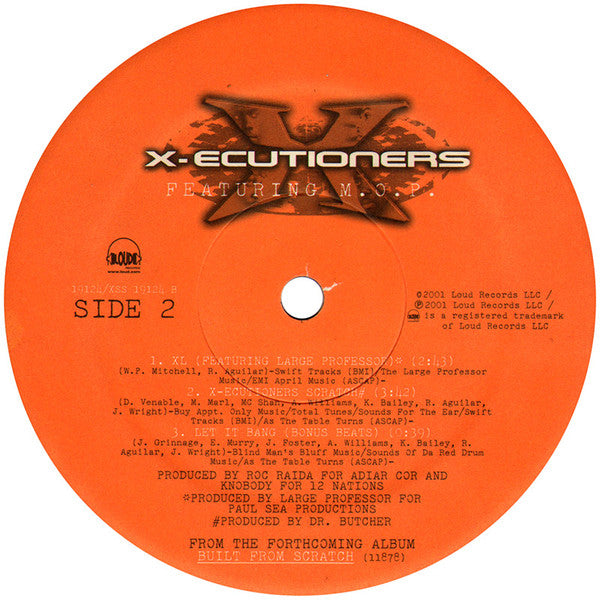The X-Ecutioners Featuring M.O.P. - Let It Bang... (12"")