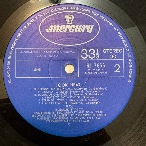 10cc - Look Hear? (LP, Album)