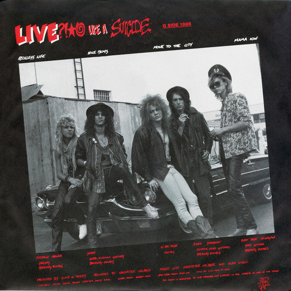Guns N' Roses - G N' R Lies (LP, Album, Unc)