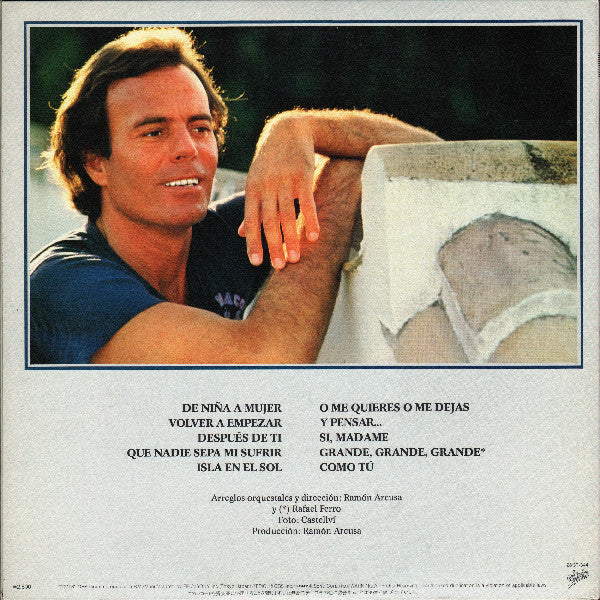 Julio Iglesias - De Niña A Mujer (LP, Album, Gat)