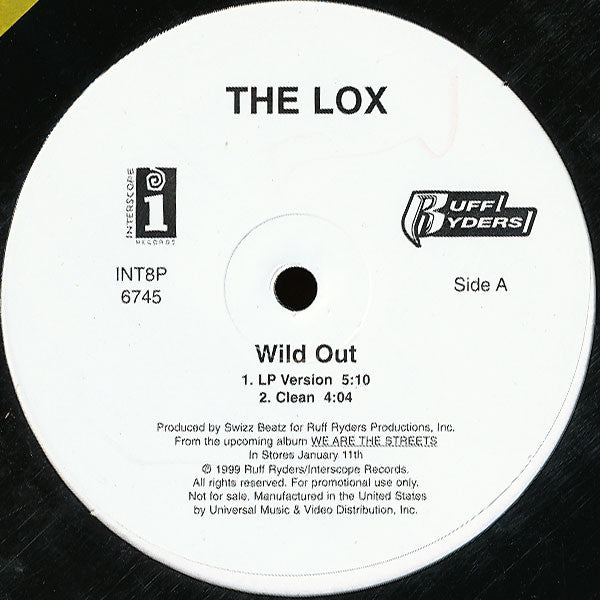 The Lox - Wild Out (12"", Promo)