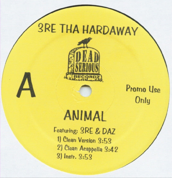 3re Tha Hardaway* & Daz* - Animal (12"", Promo)