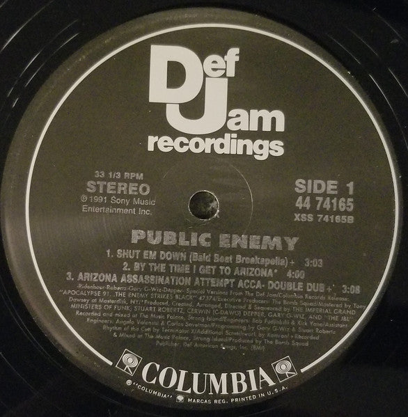 Public Enemy - Shut Em Down (12"")