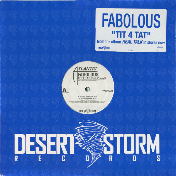 Fabolous - Tit 4 Tat (12"", Promo)