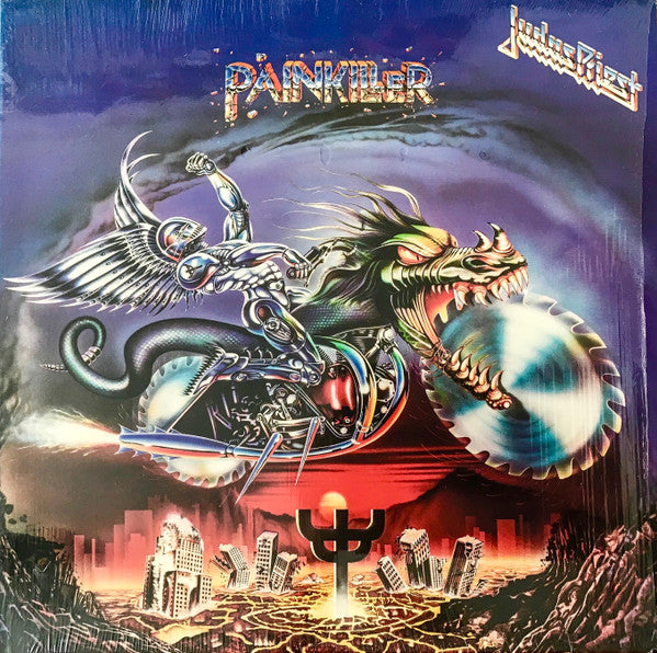 Judas Priest - Painkiller (LP, Album, Car)