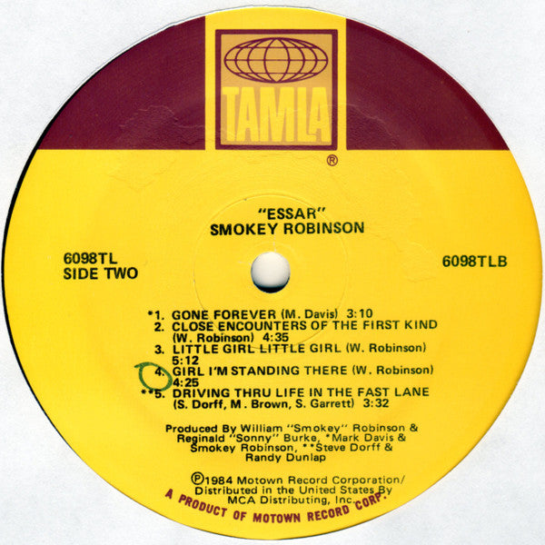 Smokey Robinson - Essar (LP, Album)