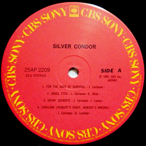 Silver Condor - Silver Condor (LP, Album)