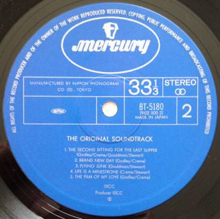 10cc - The Original Soundtrack (LP, Album, RE)
