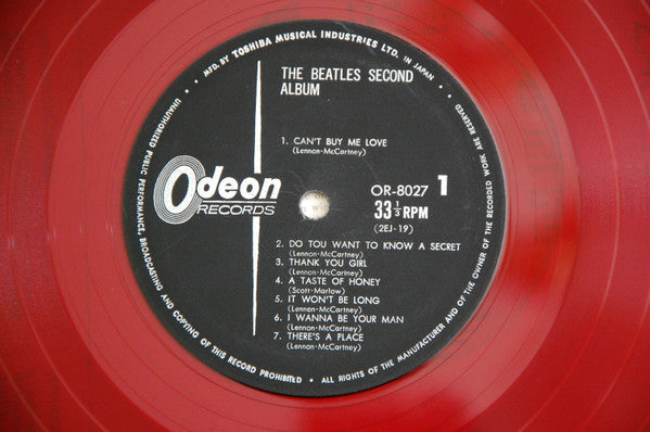The Beatles - The Beatles' Second Album (LP, Album, Mono, RE, Red)