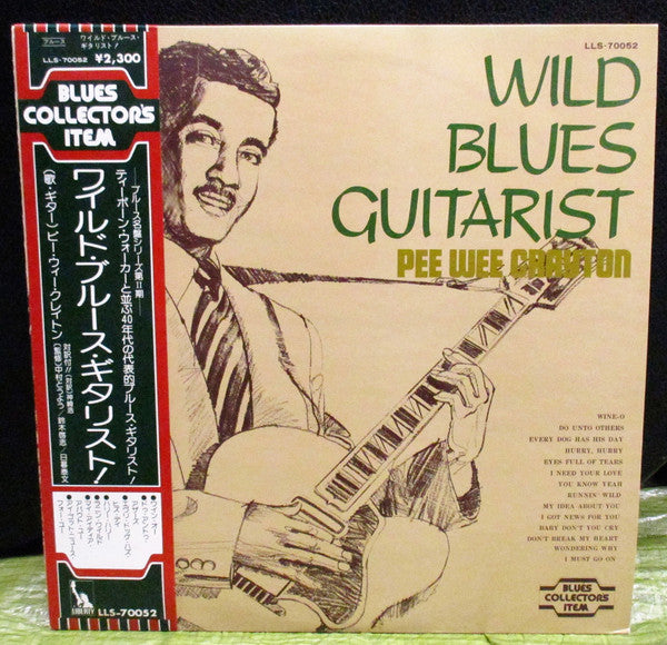 Pee Wee Crayton - Wild Blues Guitarist (LP, Comp)