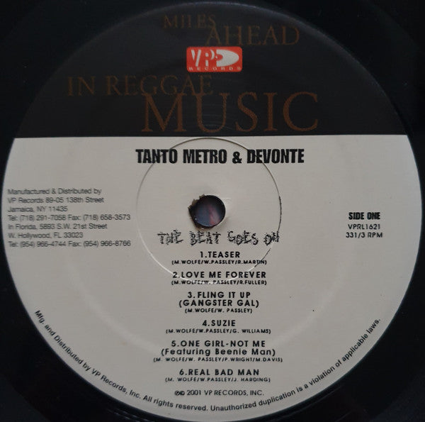 Tanto Metro & Devonte - The Beat Goes On (LP, Album)