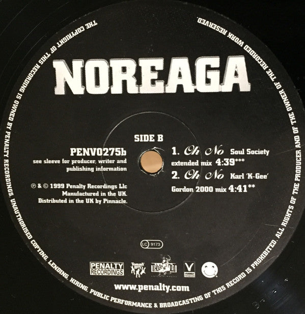 Noreaga - Oh No (Original & Remixes) (12"")