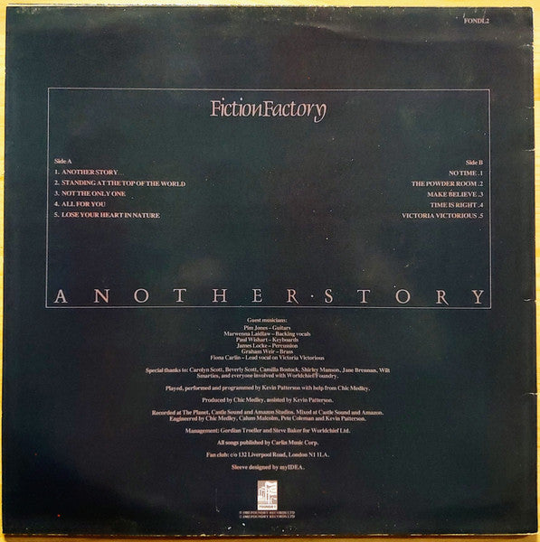 Fiction Factory - Another Story (LP, Album)