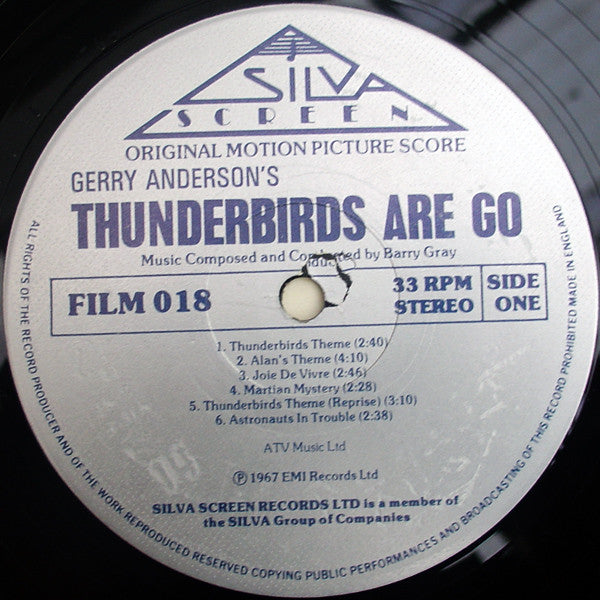 Barry Gray - Gerry Anderson's Thunderbirds Are Go (LP, Album)