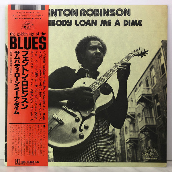 Fenton Robinson - Somebody Loan Me A Dime (LP, Album)