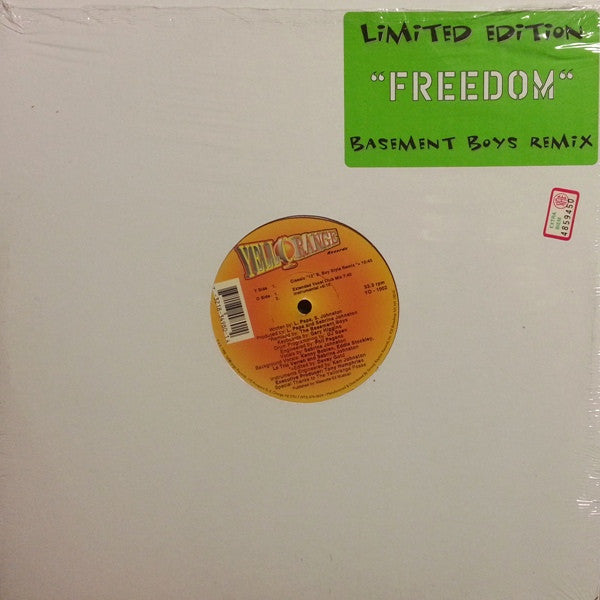 Midnight Express Featuring Sabrina Johnston - Freedom (12"", Ltd)