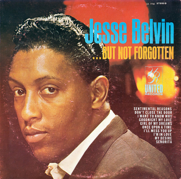 Jesse Belvin - ...But Not Forgotten (LP, RE)
