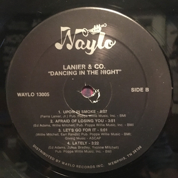 Lanier & Co.* - Dancing In The Night (LP, Album)