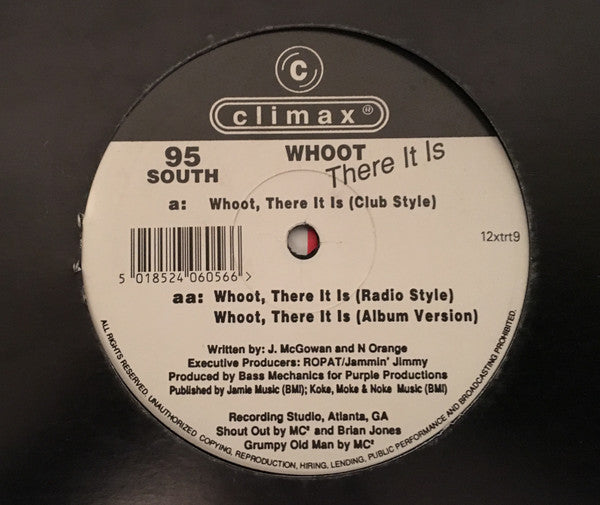 95 South - Whoot, There It Is (12"")