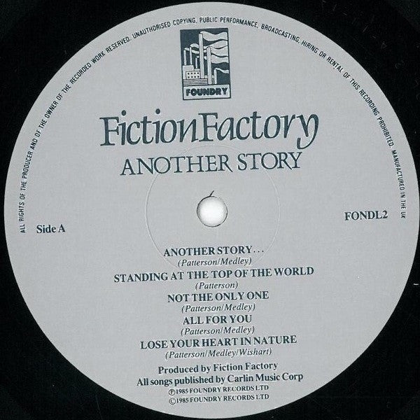 Fiction Factory - Another Story (LP, Album)
