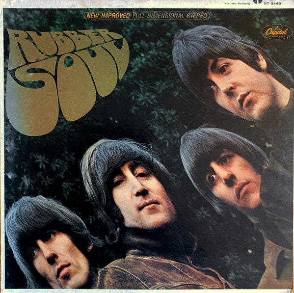 The Beatles - Rubber Soul (LP, Album, RP, Win)