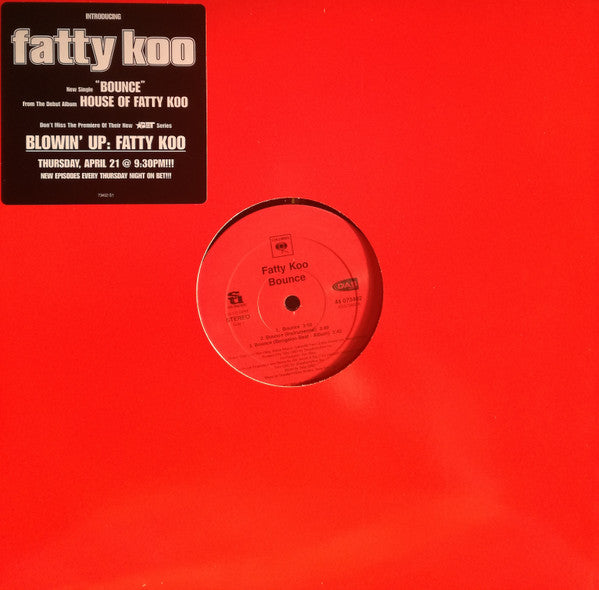 Fatty Koo - Bounce (12"", Single)