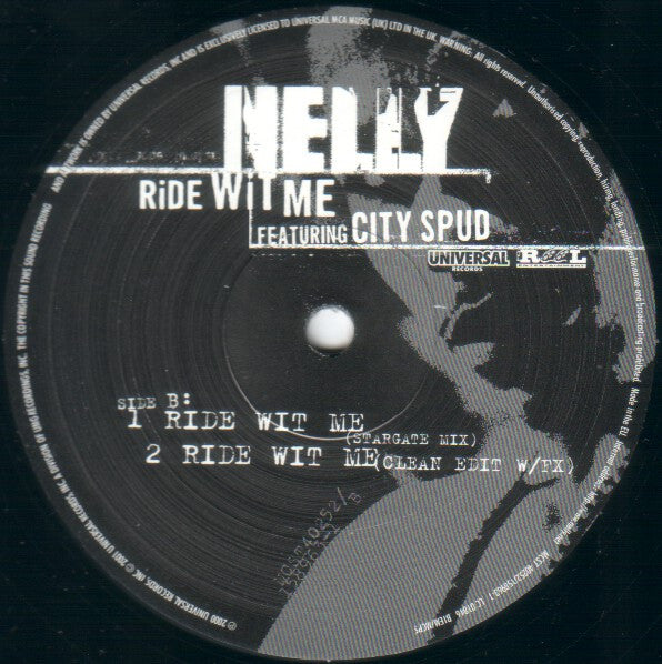 Nelly - Ride Wit Me (12"")