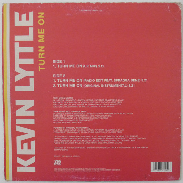 Kevin Lyttle - Turn Me On (12"", Maxi)