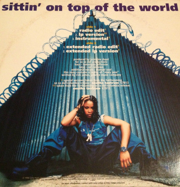 Da Brat - Sittin' On Top Of The World (12"")