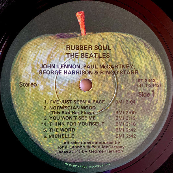 The Beatles - Rubber Soul (LP, Album, RP, Win)