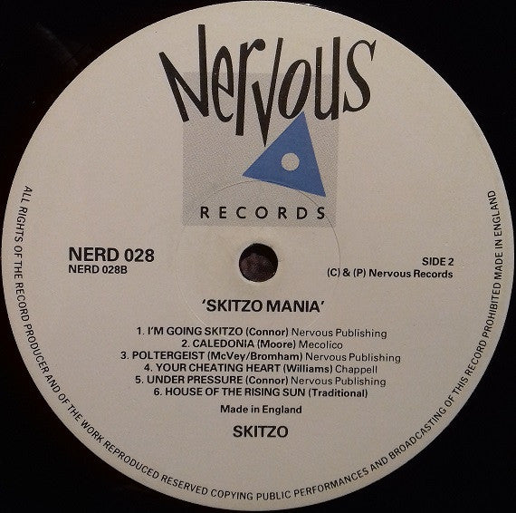 Skitzo (3) - Skitzo Mania (LP, Album)