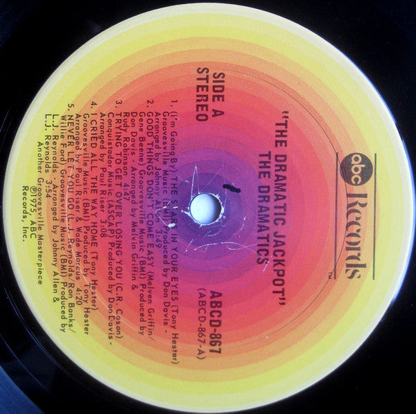 Ron Banks And The Dramatics - The Dramatic Jackpot (LP, Album, San)