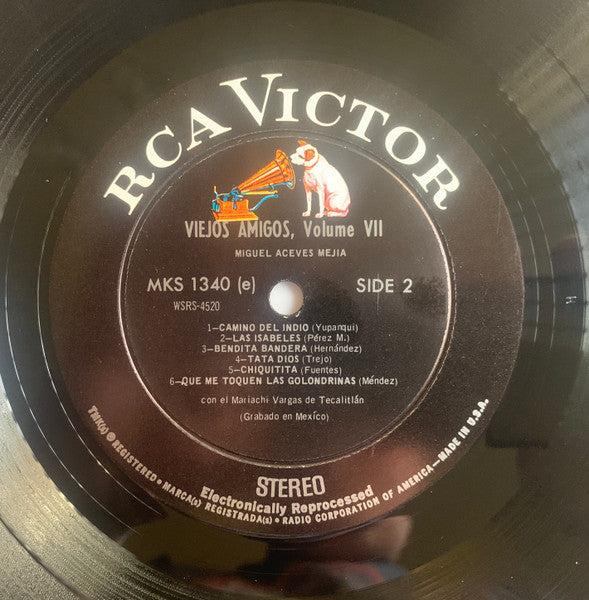 Miguel Aceves Mejia - Viejos Amigos Vol. VII(LP, Album)