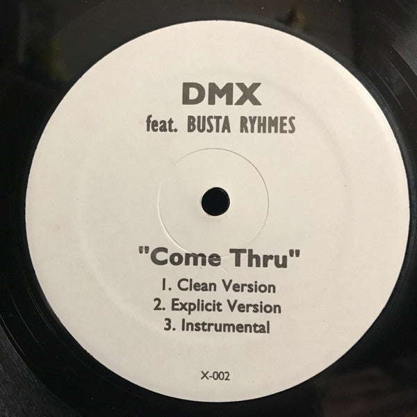 DMX feat. Busta Rhymes - Come Thru (12"")