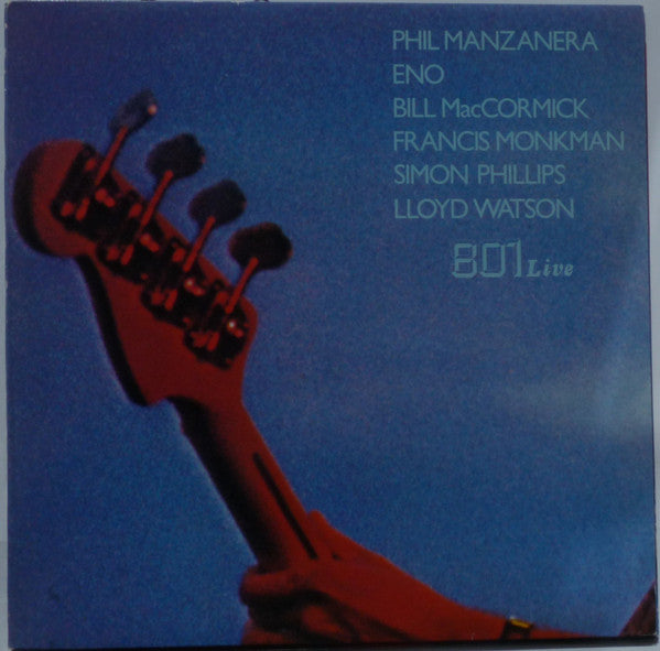 801 - 801 Live (LP, Album, RE)