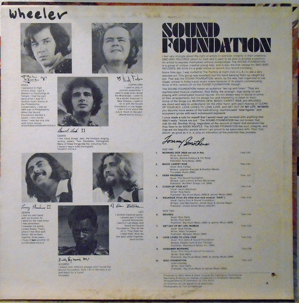 Sound Foundation (2) - Sound Foundation (LP, Album, ARP)