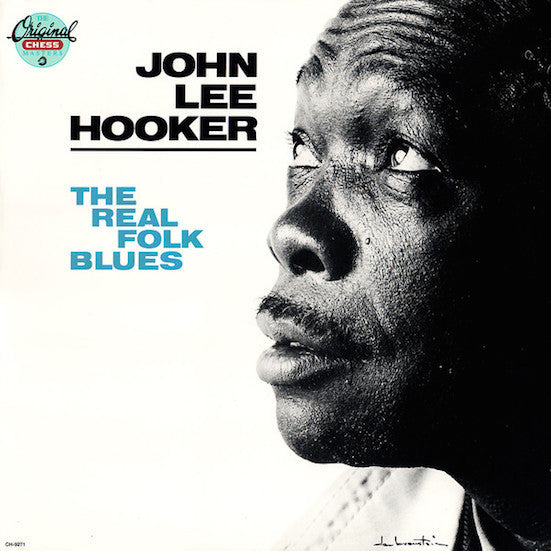 John Lee Hooker - The Real Folk Blues (LP, Album, RE, Glo)