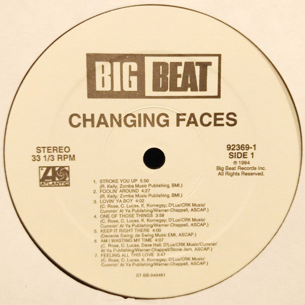 Changing Faces - Changing Faces (LP, Album)