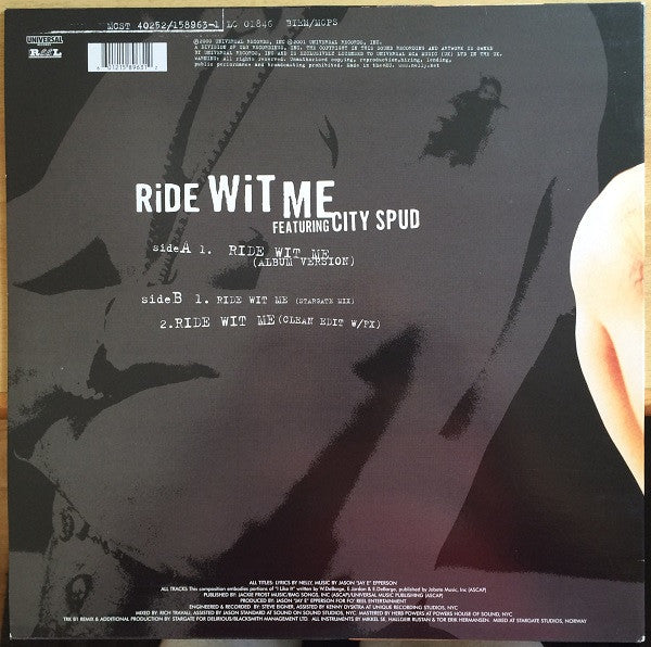Nelly - Ride Wit Me (12"")