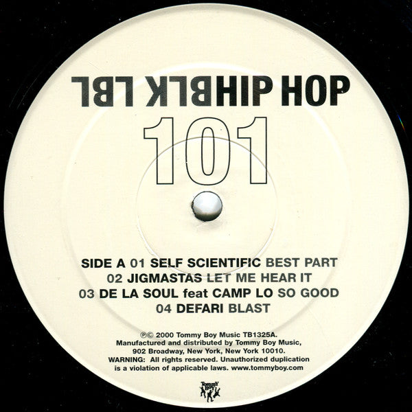 Various - Black Label: Hip Hop 101 (2xLP, Comp)