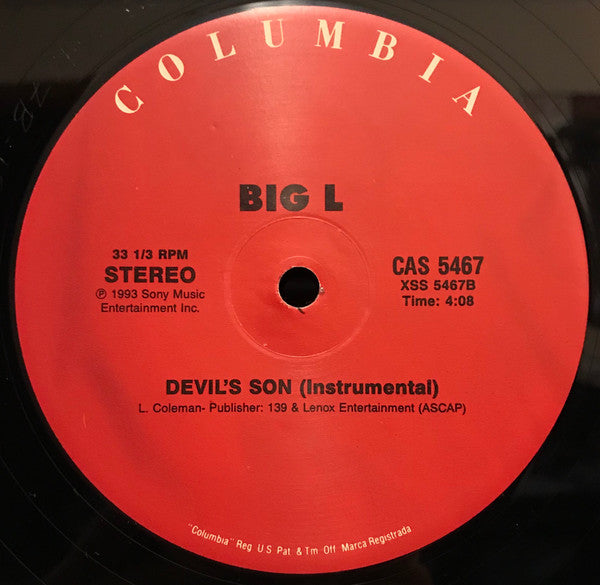 Big L - Devil's Son (12"", RE)