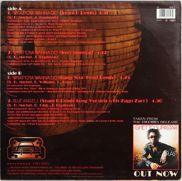 Pras* - What'cha Wanna Do (12"")