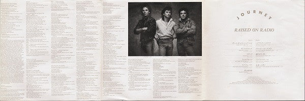 Journey - Raised On Radio (LP, Album)